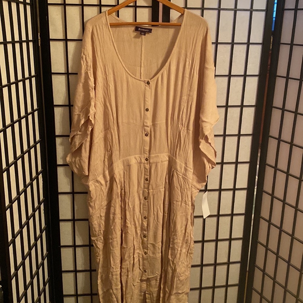 NWT Roman’s Shirt Dress Some 36W